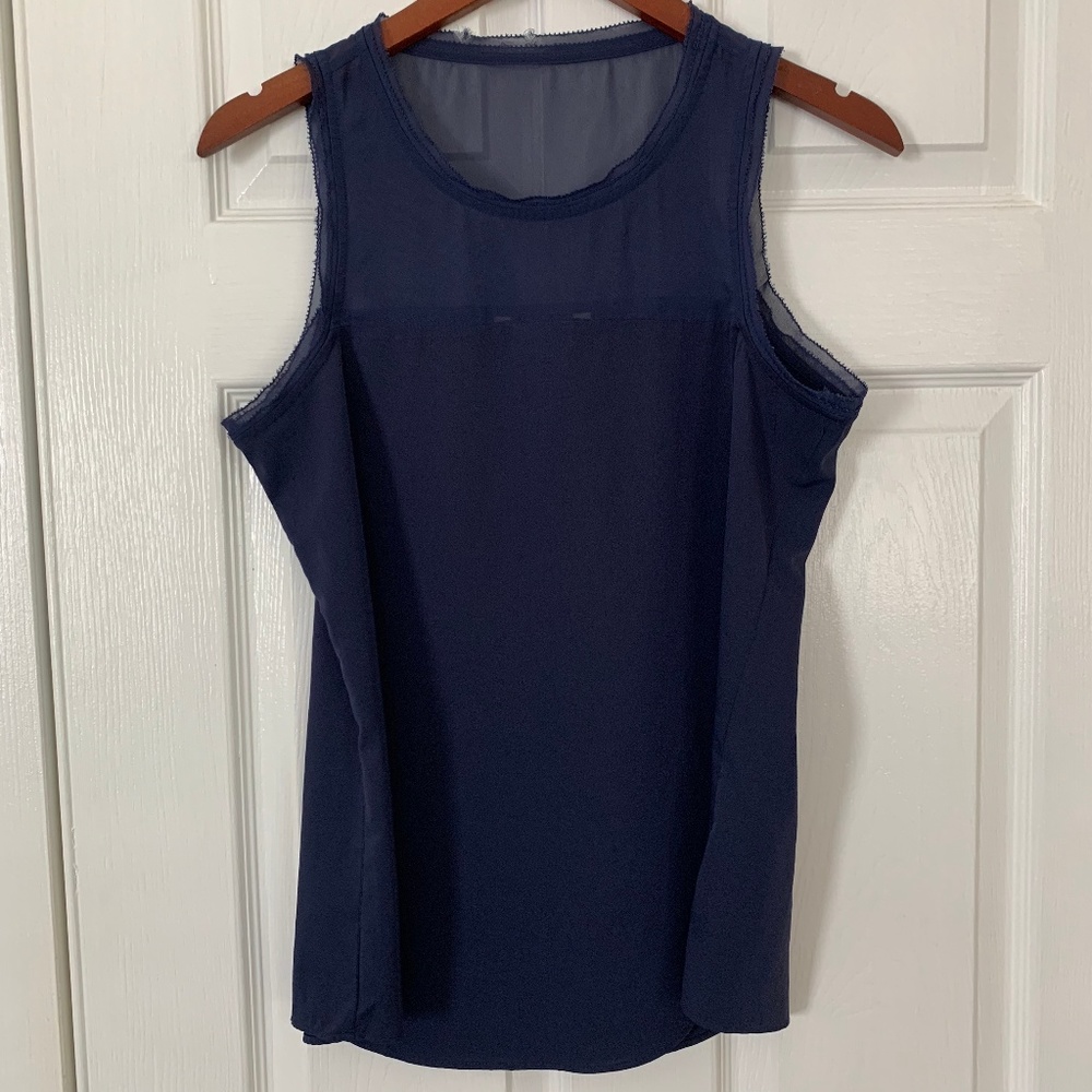 BANANA REPUBLIC Raw Edge Sleeveless Top